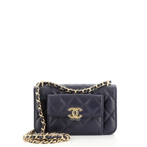 chanel pocket twins clutch